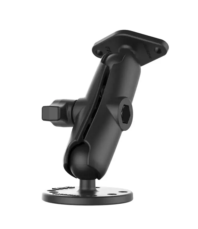 Raw Mounts Double Ball Drill-Down Mount with Diamond Plate