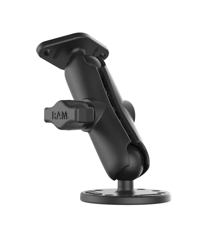 Raw Mounts Double Ball Drill-Down Mount with Diamond Plate