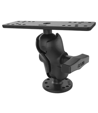 RAM MOUNTS RAM Universal Marine Electronic Mount - C Size Short