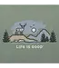 Life Is Good Men's White Tail Buck Vista Short Sleeve Crusher Tee