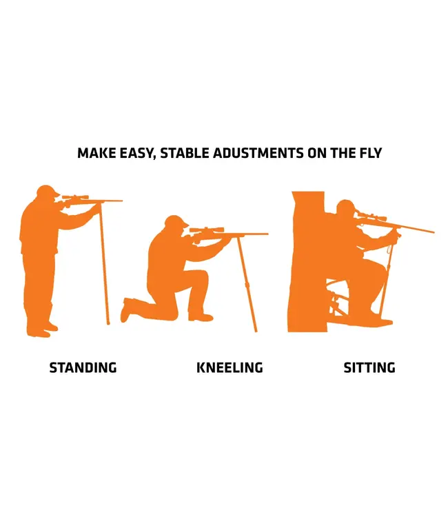 Primos Gen3 Tall Monopod Trigger Stick - 35" to 65"