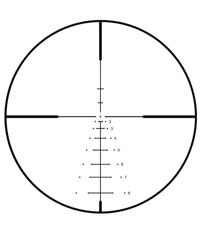 Bushnell R5 3-9x50 Riflescope with Illuminated Multi-X