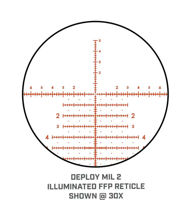 Bushnell Match Pro ED 5-30x56MM Riflescope - DM2 MRAD Reticle