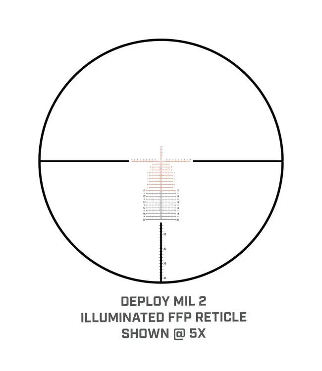 Bushnell Match Pro ED 5-30x56MM Riflescope - DM2 MRAD Reticle