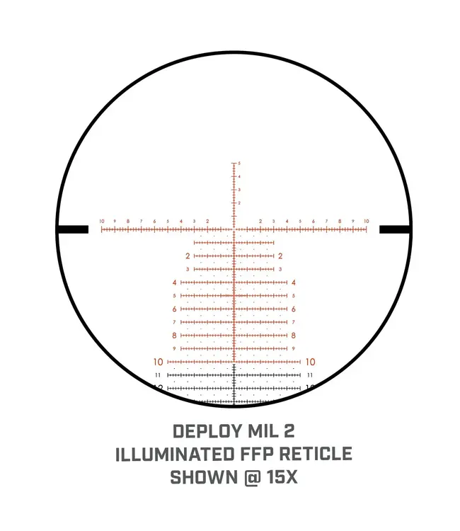 Bushnell Match Pro ED 5-30x56MM Riflescope - DM2 MRAD Reticle