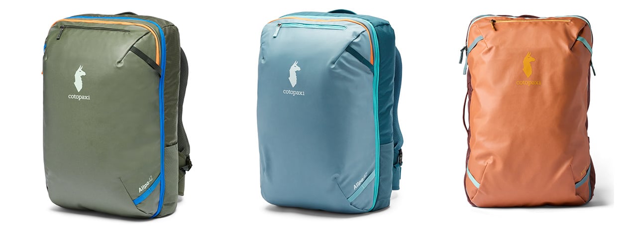 Cotopaxi Travel Packs