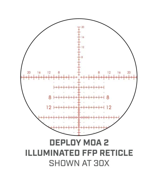 Bushnell Match Pro 5-30X56 Riflescope - DM2 MOA Reticle