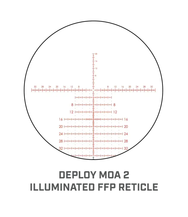 Bushnell Match Pro 5-30X56 Riflescope - DM2 MOA Reticle