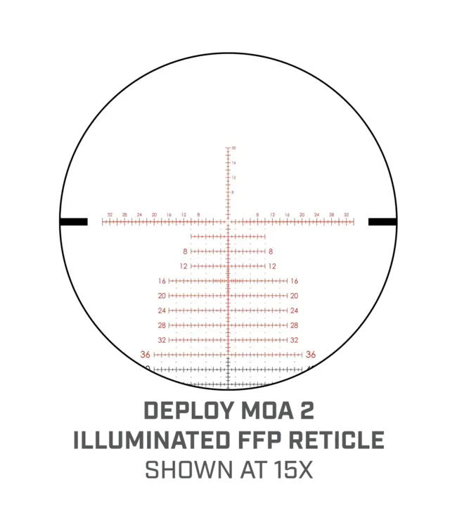 Bushnell Match Pro 5-30X56 Riflescope - DM2 MOA Reticle