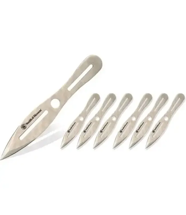 Smith & Wesson Bullseye 8" Throwing Knives, 6-Pack