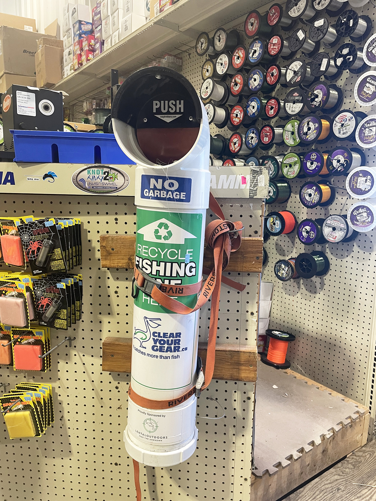 Recycle Fishing Line