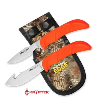 Outdoor Edge Outdoor Edge WildPair Deep-Bellied Gut-Hook Skinner & Caping Combo