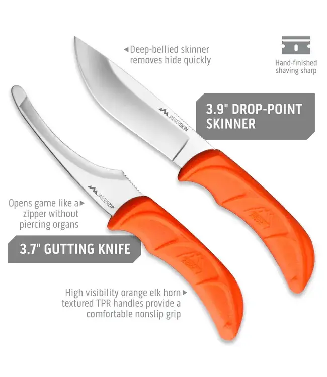 Outdoor Edge Jaeger Pak 8-Piece Game Processing Set