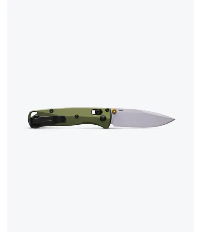 Benchmade Mini Bugout Knife | Woodland Green | Drop-point