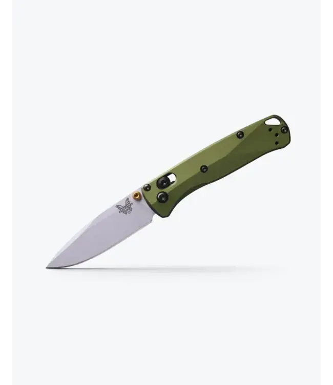 Benchmade Mini Bugout Knife | Woodland Green | Drop-point
