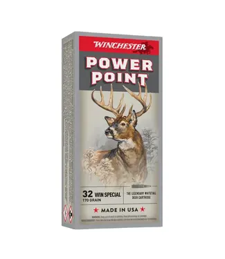 WINCHESTER Winchester Power Point Ammunition - 32 Win Special, 170 Grain
