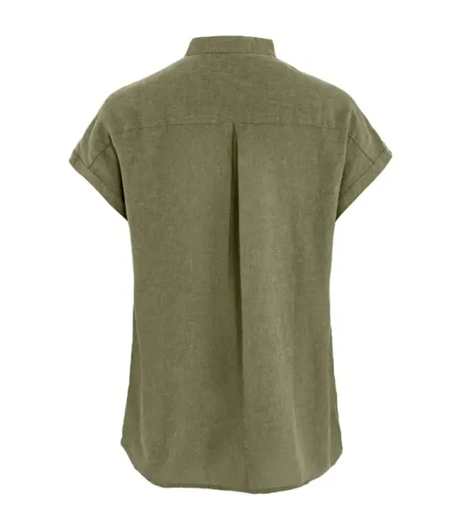 Fjallraven Women's Övik Hemp Short Sleeve Shirt