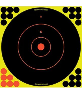 BIRCHWOOD Birchwood Shoot-N-C 12 Inch Bull's-Eye Target - 5 Pack