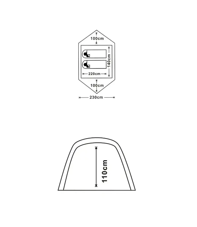 HotCore Mantis 2 Tent