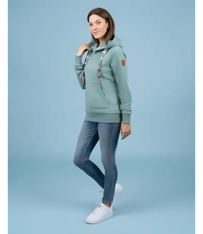 Wanakome Ikatt Cabin Green Hoodie