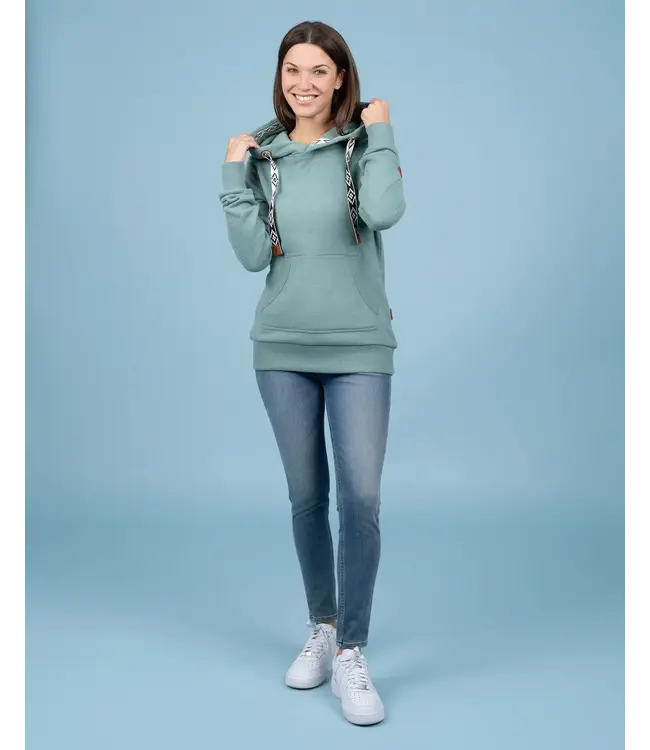 Wanakome Ikatt Cabin Green Hoodie