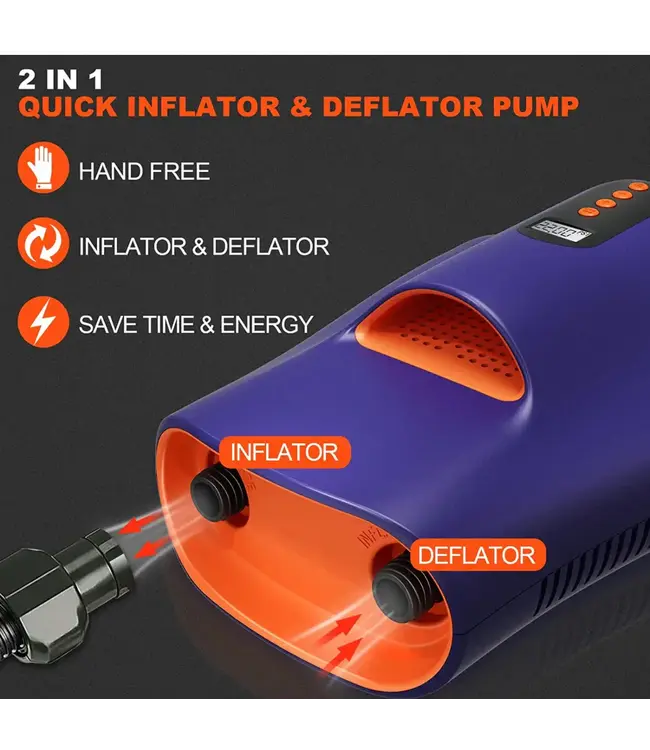 Blu Wave Electric SUP Pump - 12 V