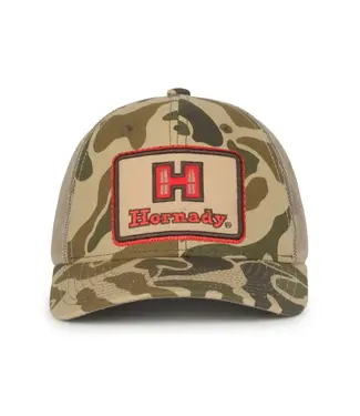 HORNADY Hornady Meshback Hat - Brown Generic Woodland Camo
