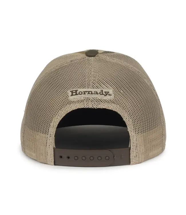 Hornady Meshback Hat - Brown Generic Woodland Camo