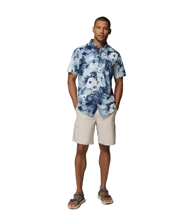 Columbia Men's Rapid Rivers Printed Short Sleeve Shirt