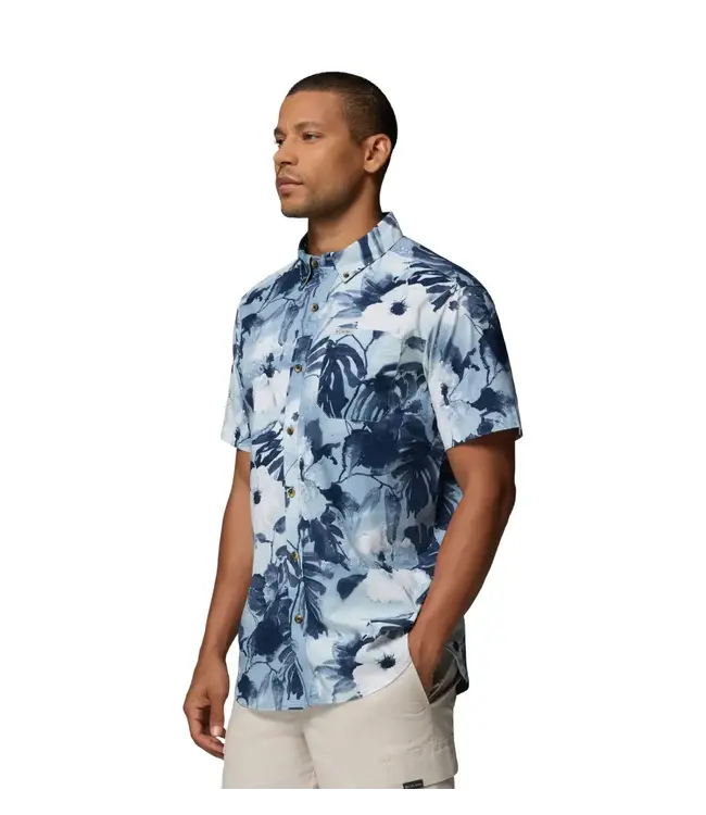 Columbia Men's Rapid Rivers Printed Short Sleeve Shirt