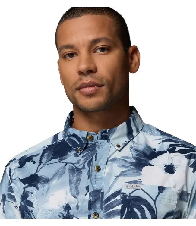 Columbia Men's Rapid Rivers Printed Short Sleeve Shirt