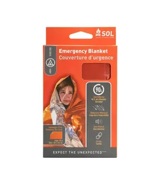 SOL- Survive Outdoors Longer Survive Outdoors Longer Emergency Blanket