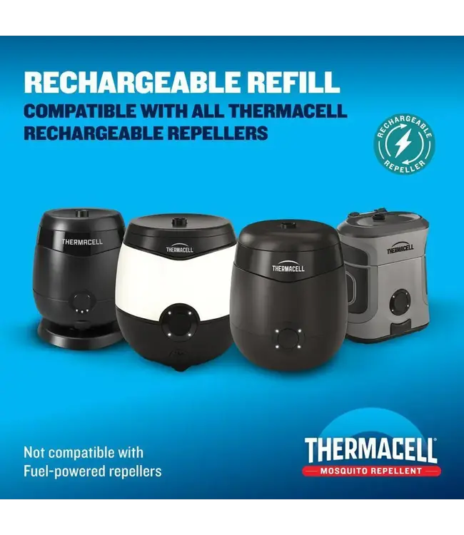 Thermacell E-ZoneGuard Rechargeable Mosquito Repellent Refills