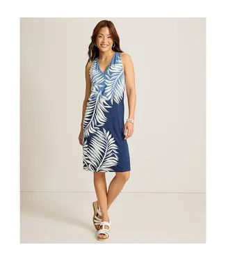 TOMMY BAHAMA Tommy Bahama Women's Carmela Coastal Fronds Sleeveless Dress