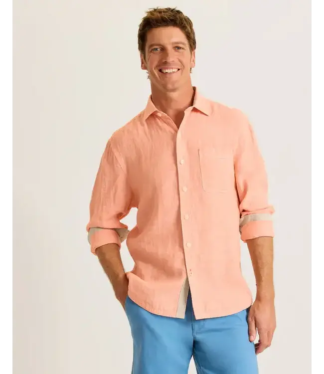 Tommy Bahama Men's Paradise Breezer Linen Long-Sleeve Shirt