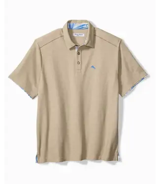 TOMMY BAHAMA Tommy Bahama Men's Palm Dancer Five O'Clock IslandZone Polo