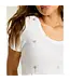 Tommy Bahama Women's Linnea Coastal Fronds Linen Top