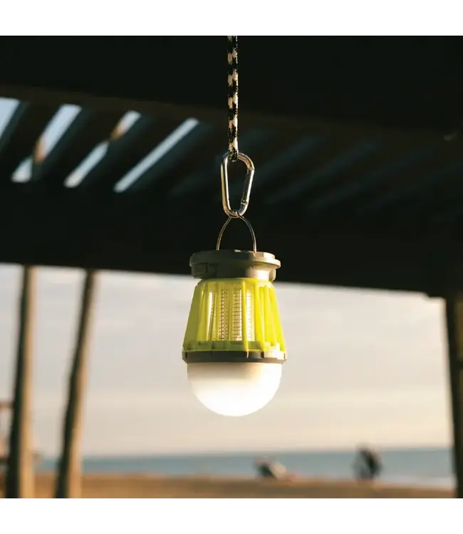 Lux Pro Solar Bug Zapper Lantern - 130 Lumens