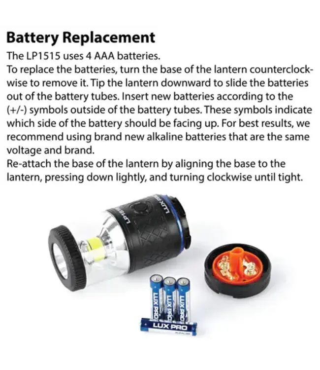 Lux Pro Waterproof Floating 300 Lumen LED Lantern