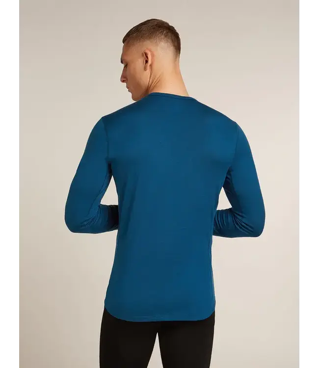 Icebreaker Men's Merino 200 Oasis Long Sleeve Crewe Thermal Top