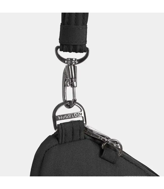 Travelon Runways Anti-Theft Slim Asymmetric Crossbody  Bag