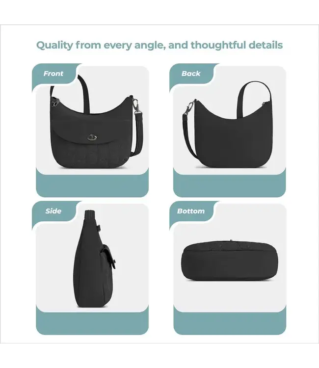 Travelon Runways Anti-Theft Medium Crossbody Bag