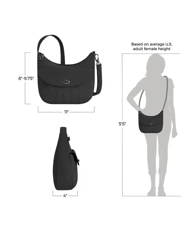 Travelon Runways Anti-Theft Medium Crossbody Bag