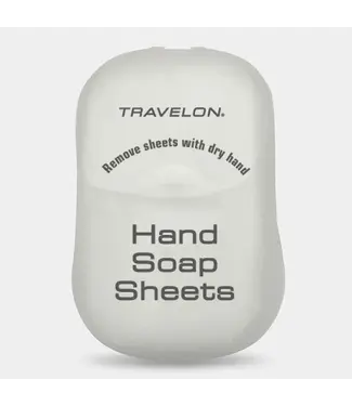 TRAVELON Travelon Hand Soap Toiletry Sheets - 12 Pack
