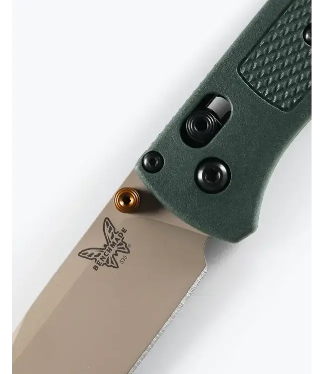 Benchmade Bugout Knife - Taiga Green Grivory