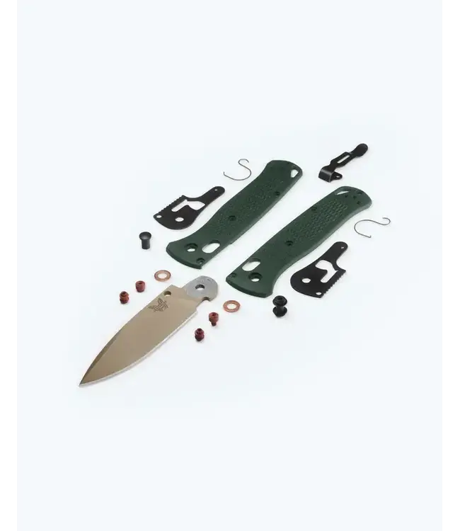 Benchmade Bugout Knife - Taiga Green Grivory