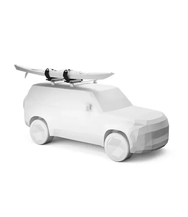 Thule Thule Hullavator Pro Kayak Rack with Lift Assist - Aluminium