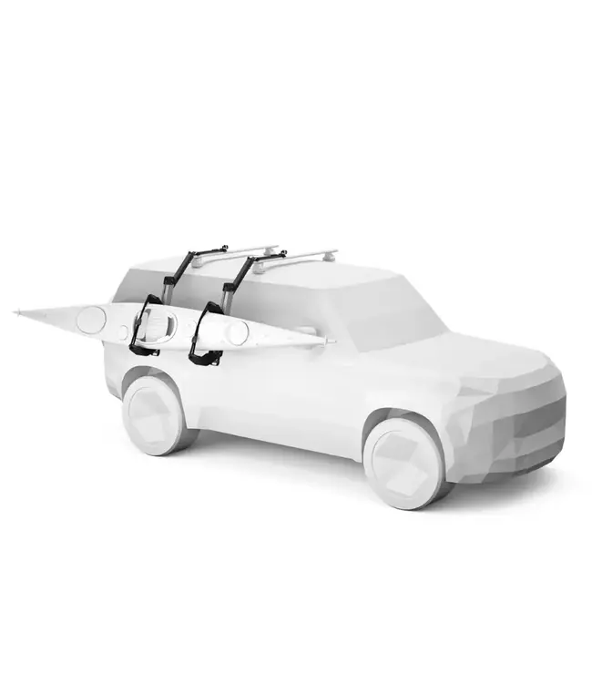 Thule Thule Hullavator Pro Kayak Rack with Lift Assist - Aluminium