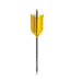 Carbon Express Flu Flu Arrows - 4560 Spine, 30"