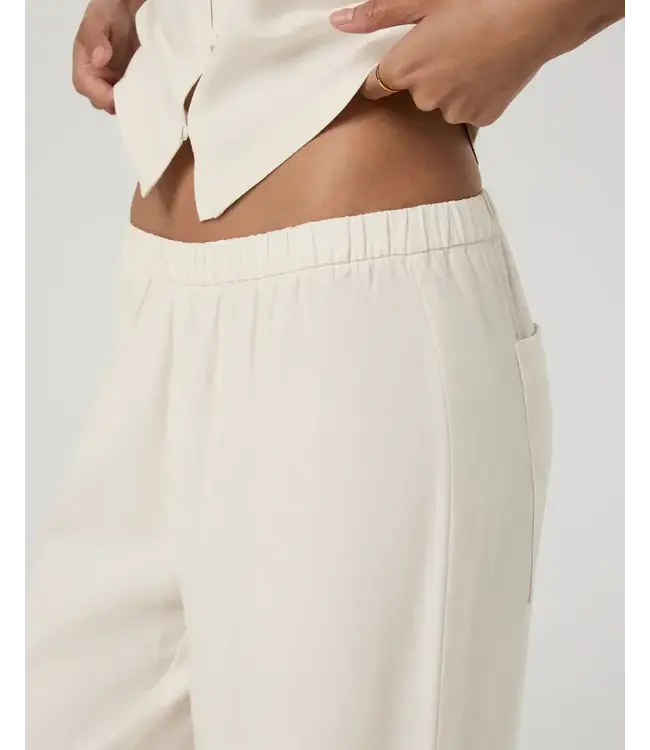 Vuori Women's Trestles Twill Crop Wideleg Pant